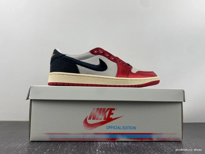 Rep Air x FN0432-100 Away Jordan 1 Low Trophy OG Room 0701